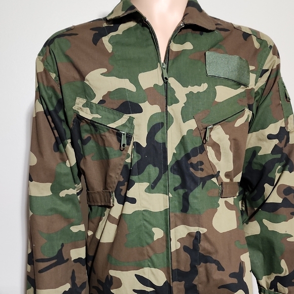 Rothco Kids Woodland Camo Jumpsuit - Picture 4 of 9